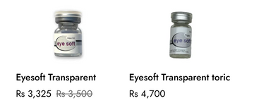 The Ultimate Guide to Eyesoft Transparent Lenses: Comfort, Clarity, and Convenience