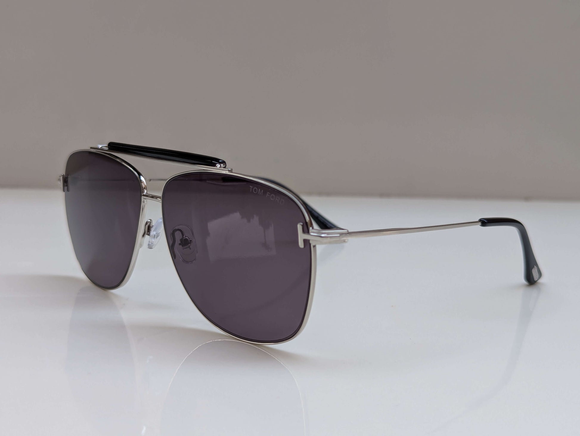 TomFord TF1018 Black Silver | Eyeshades.pk